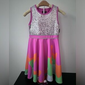 NEW!!! Jojo’s closet, Girls Pink Sparkly Medium 7/8